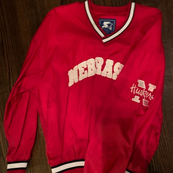 Vintage Nebraska Huskers Starter windbreaker - Picture 2 of 2